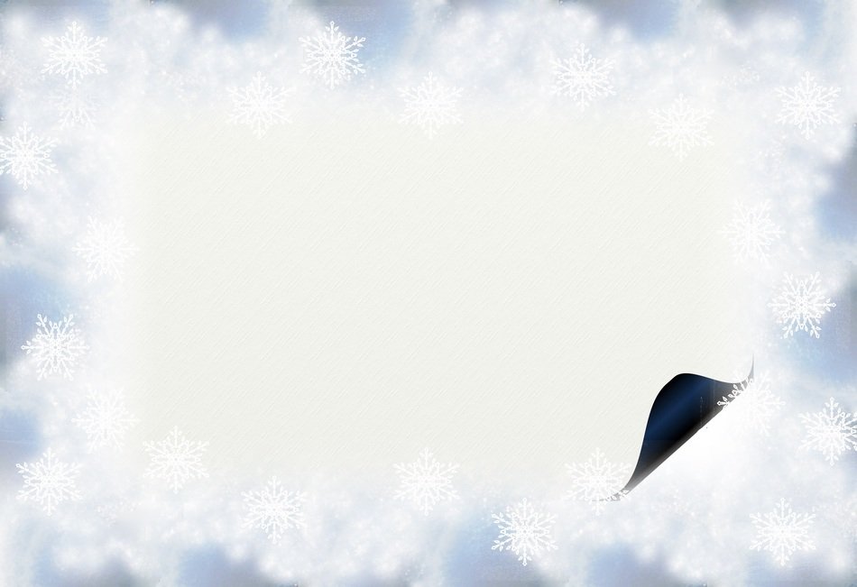 winter list wish background