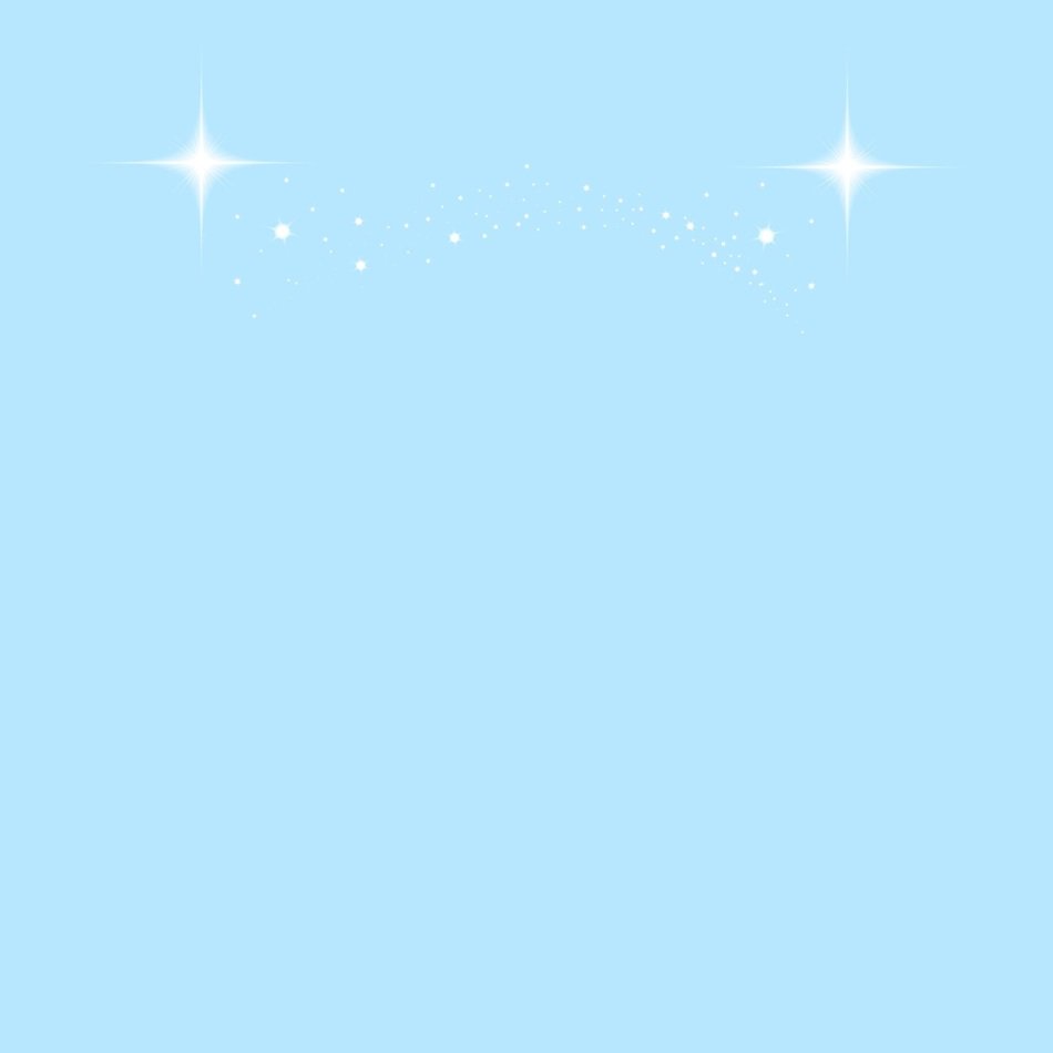 background sky blue stars