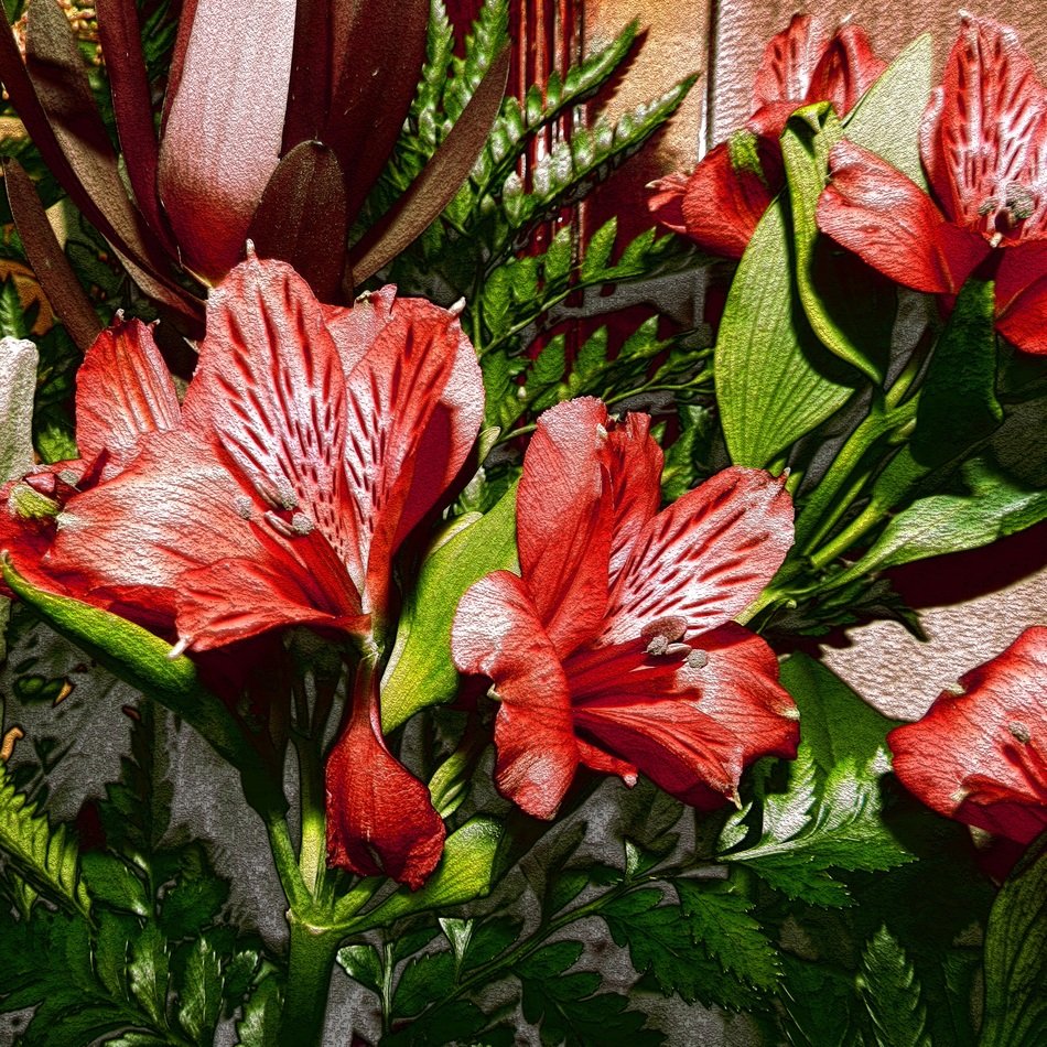 background flowers bouquet plants