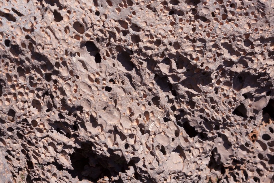 lava rock pumice stone perforated