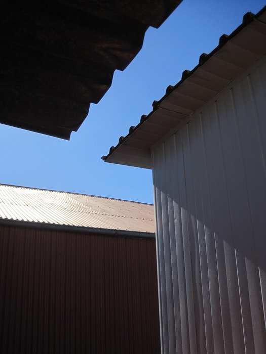 rooftops underside
