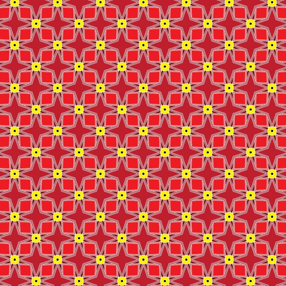 red yellow pattern design