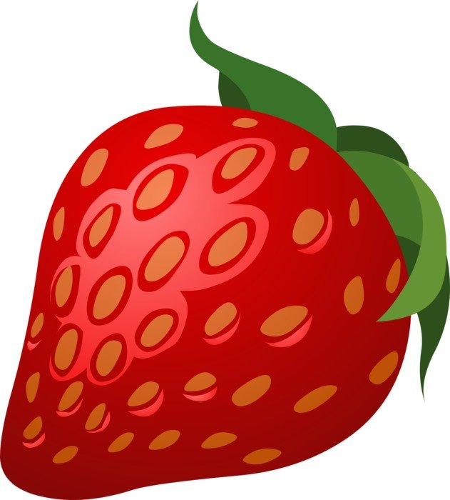 strawberry pink fruits red