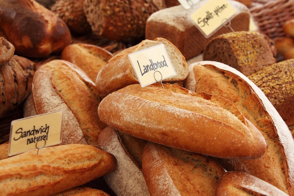 background baguette baked bakery