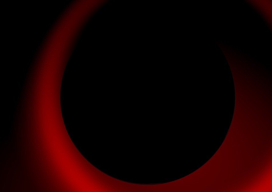 hole tube black spiral round