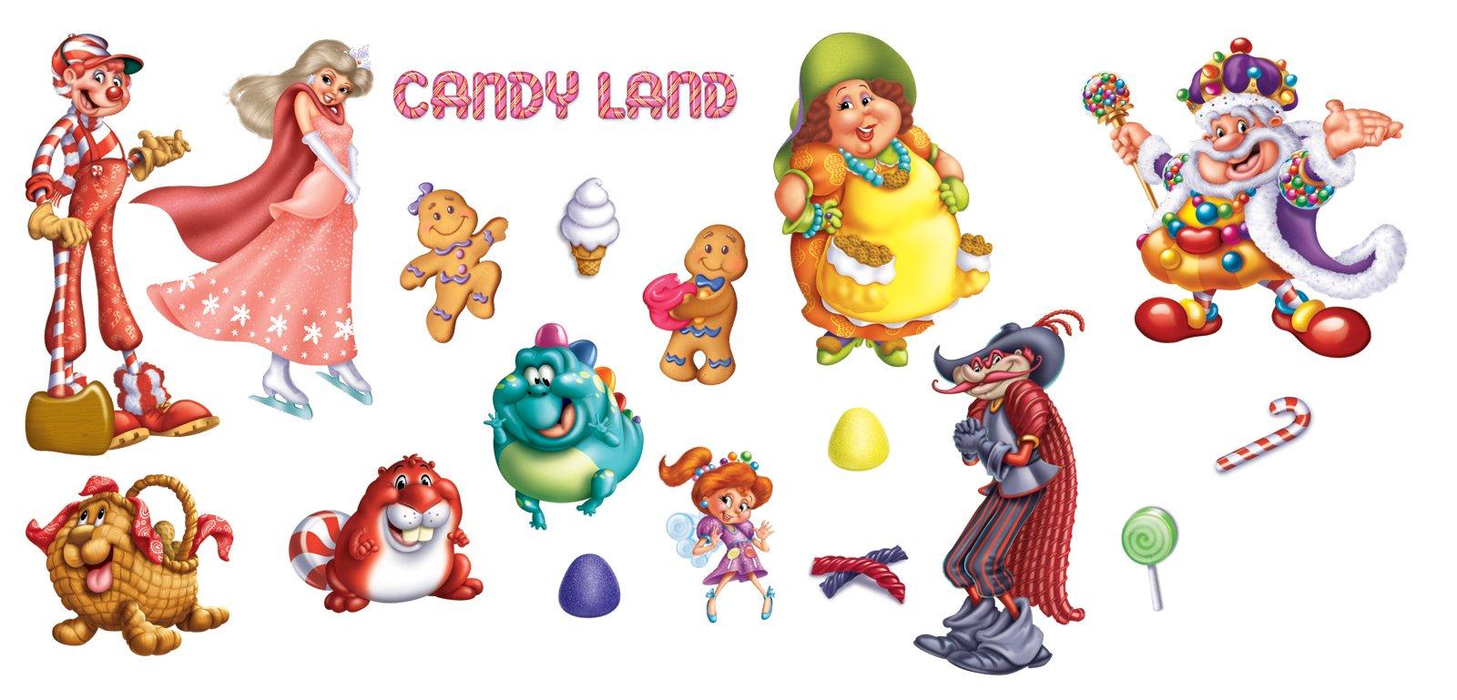 Candyland Characters Drawing Free Image Download