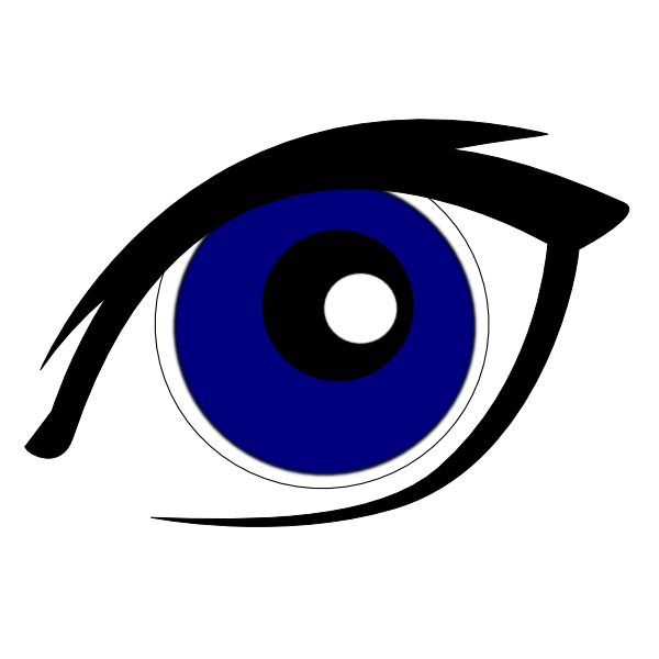 Blue Eyes Clip Art free image download