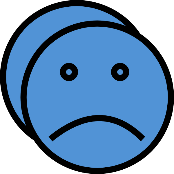 Sad Face Clip Art N7 free image download