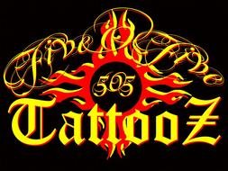 Colorful 505 TattooZ as a clipart