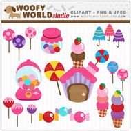 Lollipop Candy Clip Art
