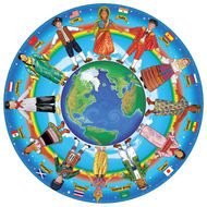 Around The World Clip Art