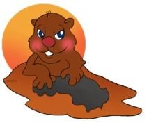 Groundhog Day Clip Art N2