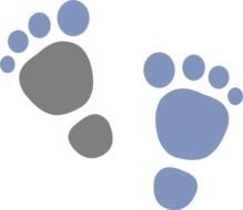 Walking Feet Clip Art N4