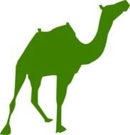 Camel Silhouette Clip Art