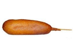 Corn Dog on stick, Clip Art