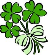 Shamrock Border Clip Art N4