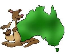 Australia Map Clip Art Free