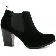 Black Suede Ankle Boots