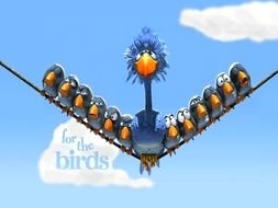 for the birds as a graphic illustration