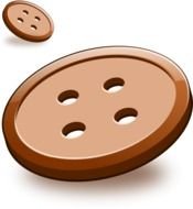 Two Buttons Clip Art