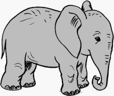 Elephant Clip Art N3