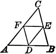 Triangle as a illustration