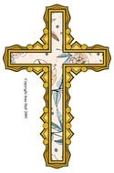 Clip Art of Christian Cross