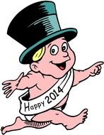 Christian Happy New Year Clip Art