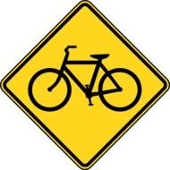 Bike Crossing Signs