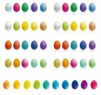 Vector Easter Eggs