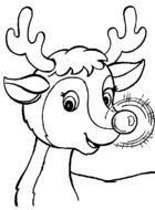 Free Printable Christmas Coloring Pages drawing