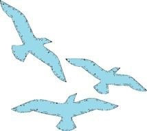 Flying Bird Clip Art N4