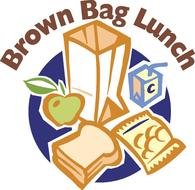 Brown Bag Lunch clipart