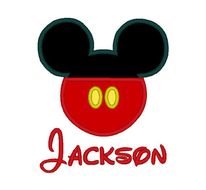 Mickey Mouse Head With Pants