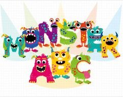 Monster Clip Art N7