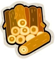 Log Pile Clip Art