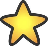 Cartoon Star Clip Art N3