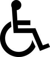 Wheelchair Symbol Clip Art N2