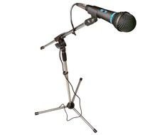 studio Microphone on Stand, Clip Art