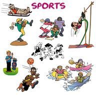 Cartoon KidSport Clip Art