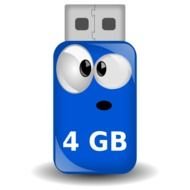 Cartoon USB Clip Art