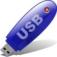 clipart of the usb flash