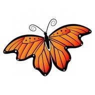 Orange Butterfly Clip Art Free