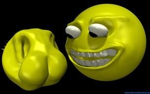 3D Animated Smiley Face