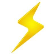 Lightning Bolt Clip Art N4