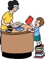 Librarian Clip Art N2