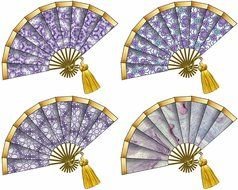 Fans Clip Art drawing