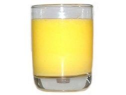 Orange Juice in glass drawing
