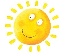 Clipart of kind Sun