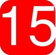 Number 15 Clip Art
